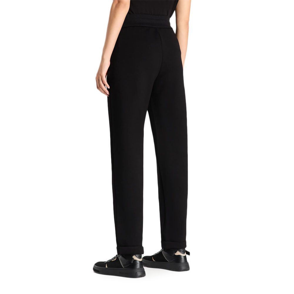 CRZ YOGA Women's Stretch Lounge Sweatpants Travel Ankle Drawstring 7/8  Athletic Track Yoga Dress Pants Black Small price in UAE,  UAE